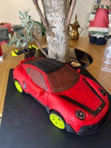 3D CAKE MAKING (CAR DESIGN)